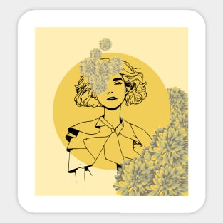 Flower Girl Sticker